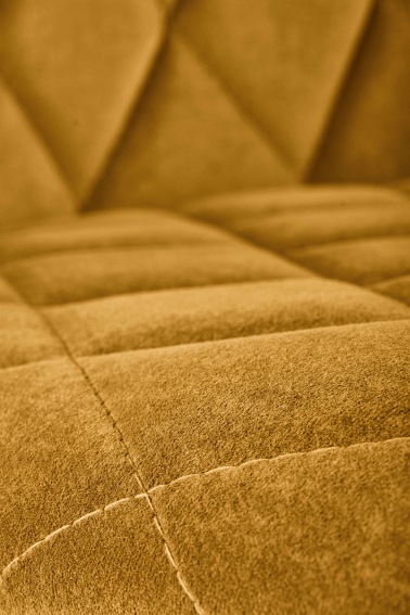 Krzesło K450 Czarny/Musztardowy