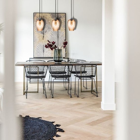 Listwa Wisząca BRISSA 3 Czarny/Brązowy