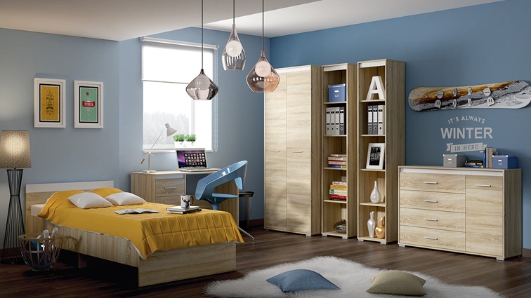 Regał AVO 07 Sonoma Jasna