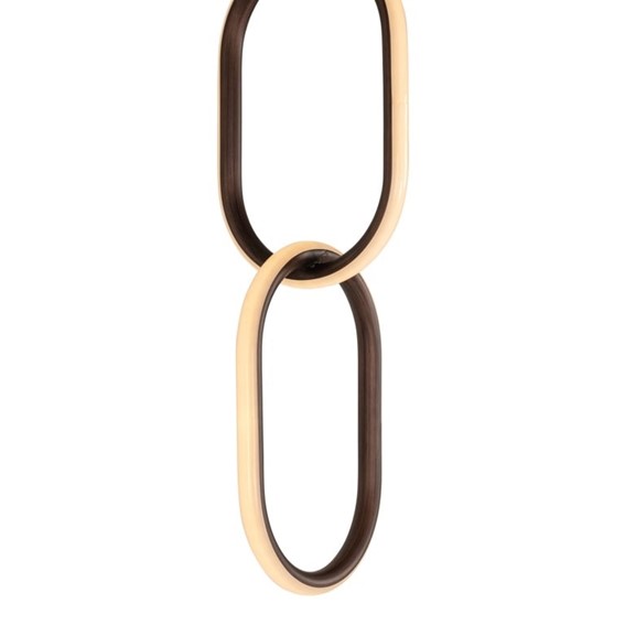 Lampa Wisząca LACEY Brązowy