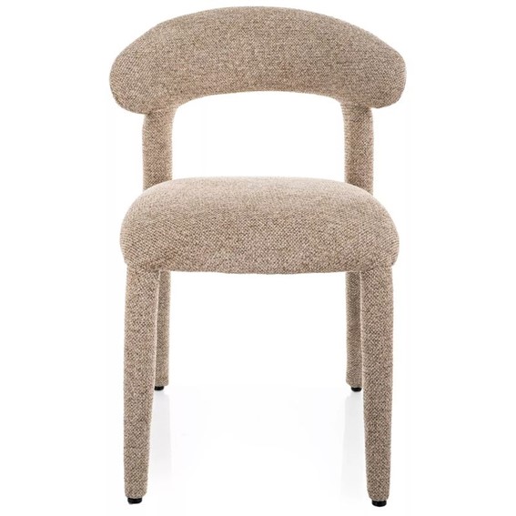 Krzesło CAVA Beż/Czarny Mat