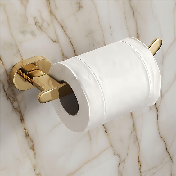 Uchwyt na Papier Toaletowy TIL 109 Złoty