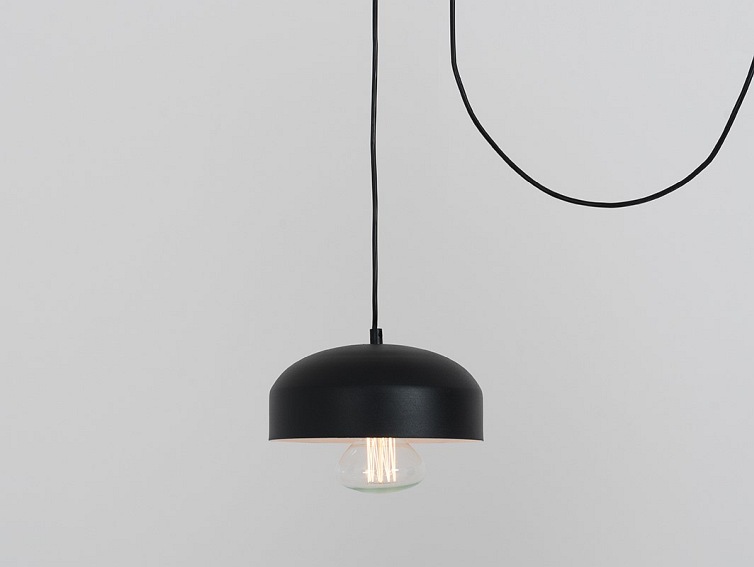 Lampa wisząca POPO FLAT 1 – czarny