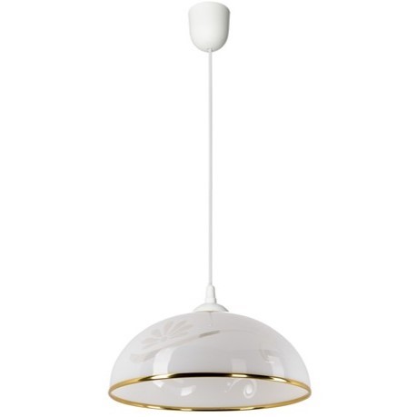 Lampa Wisząca INSO A Biała/Złota