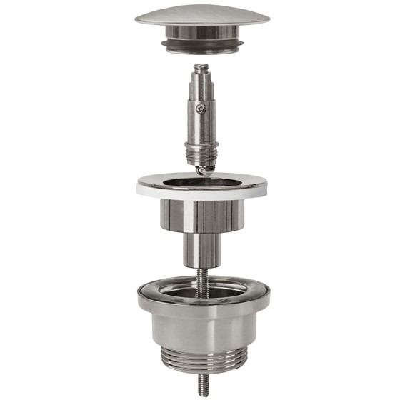 Korek Klik-Klak Uniwersalny Nikiel Szczotkowany