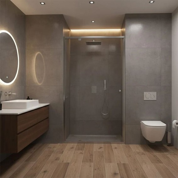 Drzwi Prysznicowe PRIMO SWING 90 Chrom