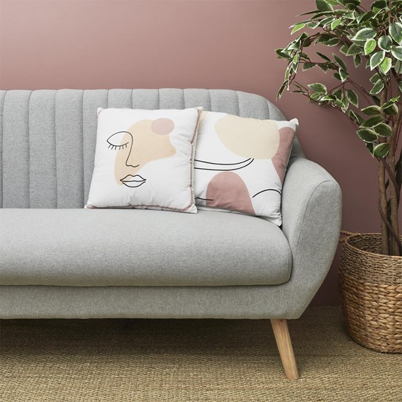 Poduszka ARTY Pastelowy Twarz