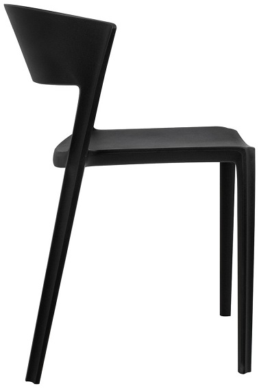 Krzesło JASPER Czarny Polipropylen