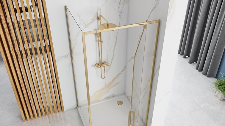 Ścianka RAPID 80 Złoty Szczotkowany