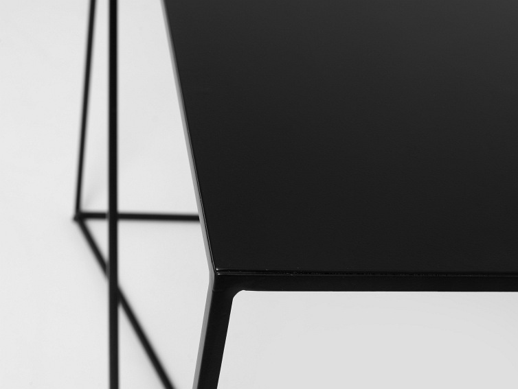 Konsola MEMO Metal 100x30 Czarny