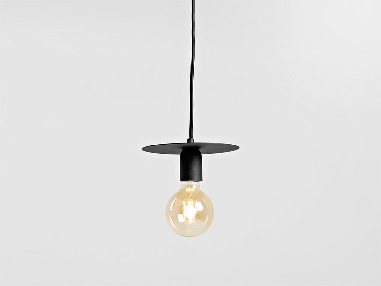 Lampa wisząca SKIVA S – czarny