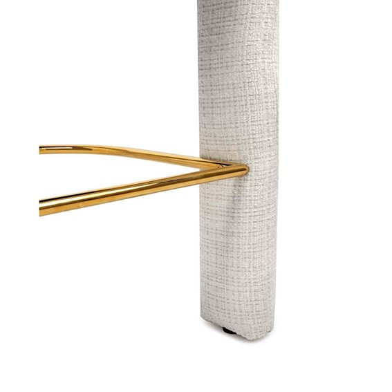 Krzesło Barowe LOGAN Biały