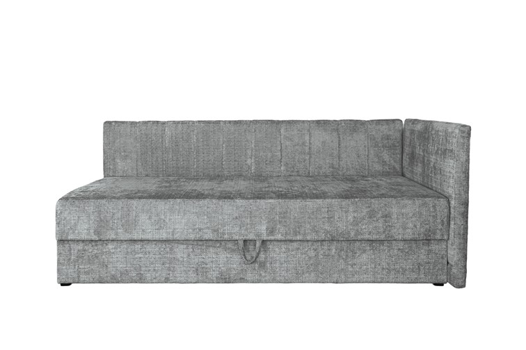 Łóżko RICKY z Pojemnikiem 90x200 cm Popielaty