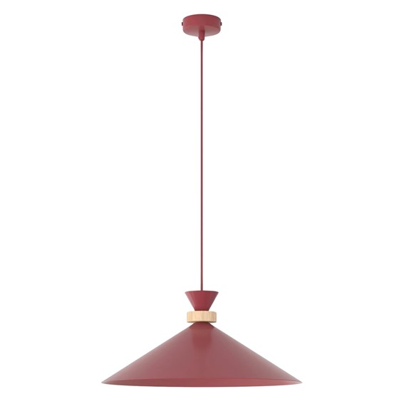 Lampa Wisząca OLIVO 1M Burgundowy