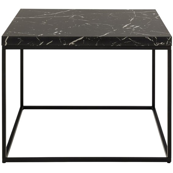 Stolik BAROSSA 60x60cm Czarny Marmur