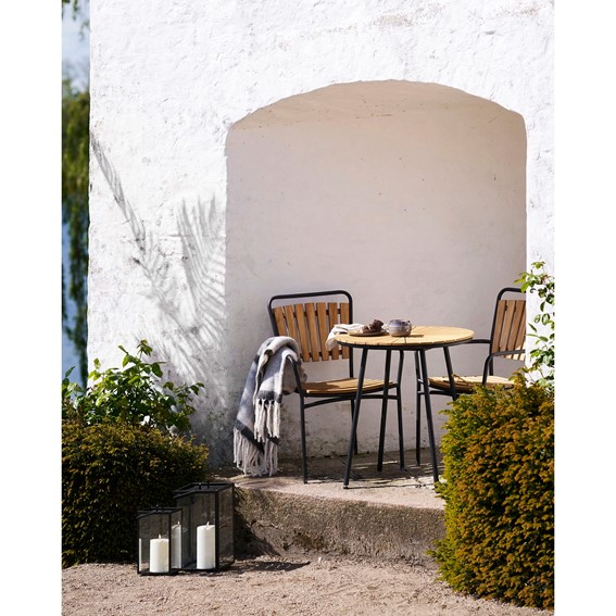 Koc CARMEL 130x170cm Szary/Biały