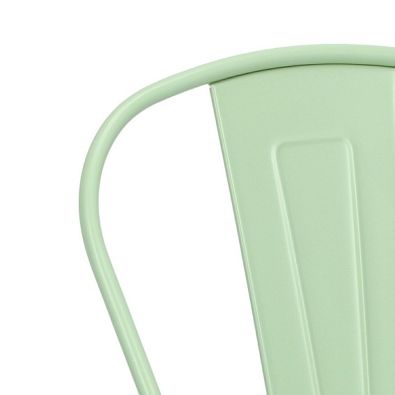 Krzesło PARIS Inspirowane Tolix Zielony