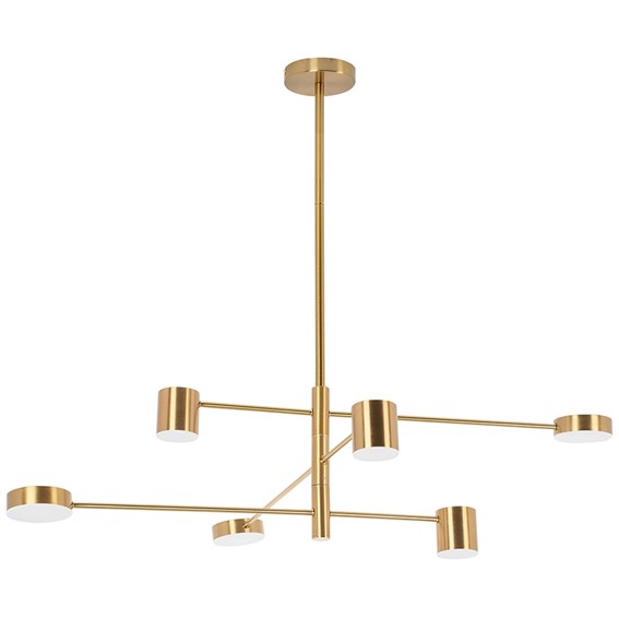 Lampa Wisząca PIAZETTA Złoty