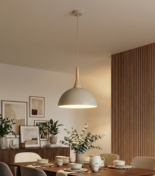 Lampa Wisząca NAUTICA 1S Beżowy