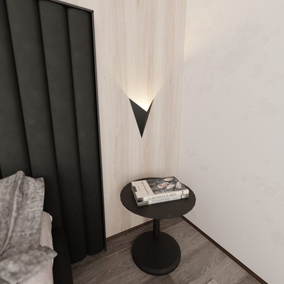 Kinkiet FORM 4 Czarny