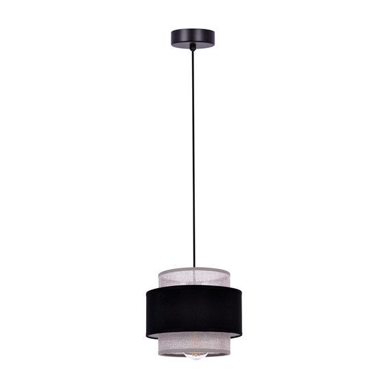 Lampa Wisząca ETELA K-5170 Czarny/Szary