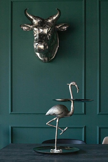 Etażerka Flamingo 43x38x53 Srebrny