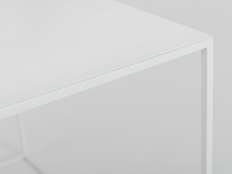 Stół Kawowy Tensio Metal 100x60 Biały