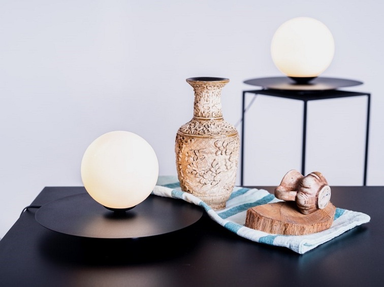 Lampa Stołowa Skiva Ball S 14x17 Czarny