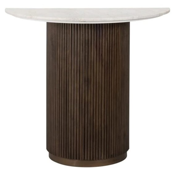 Konsola MAYFIELD Beżowy/Brązowy