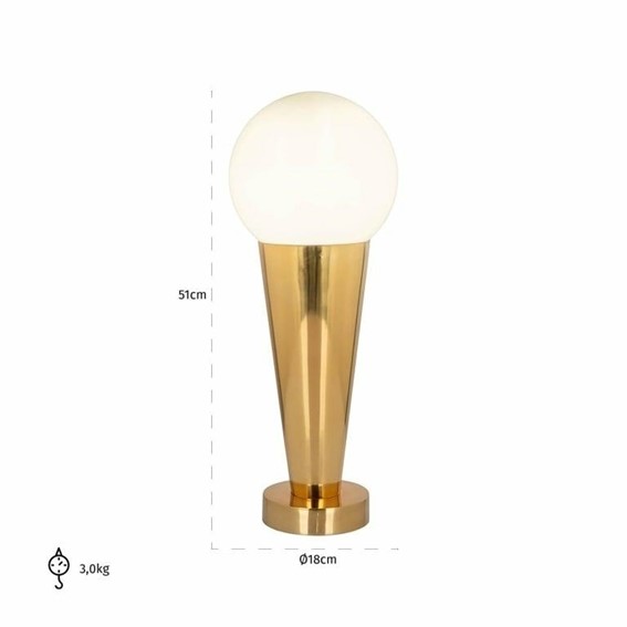 Lampa Stołowa CONE Złoty