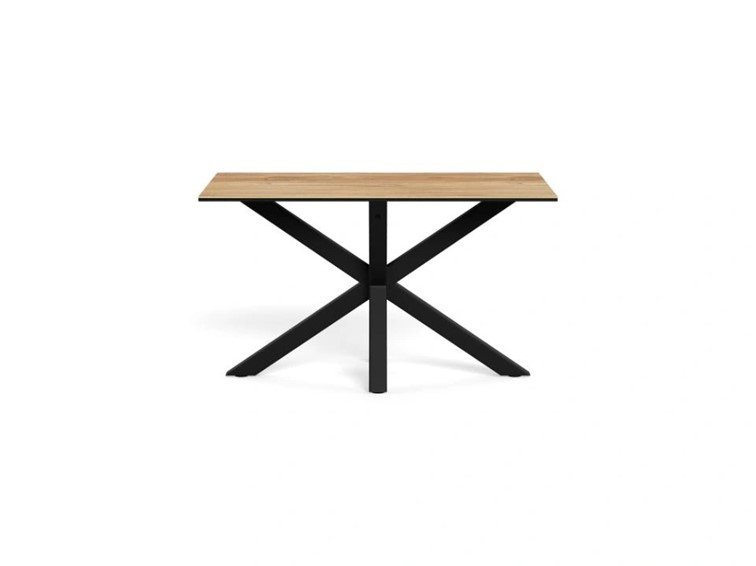 Stół HEAVEN 135x80 Dąb Naturalny/Czarny