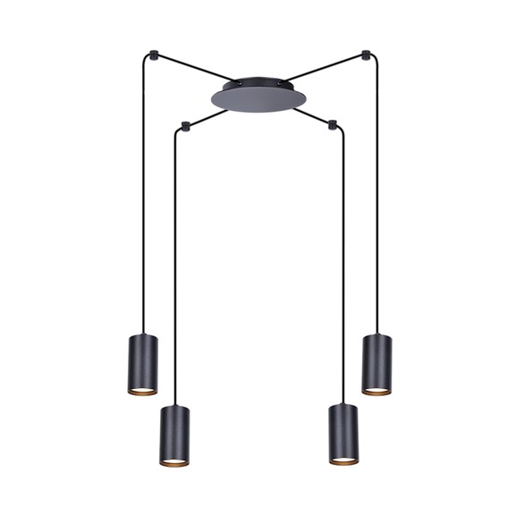 Lampa Wisząca PUERTO K-4897 Czarny