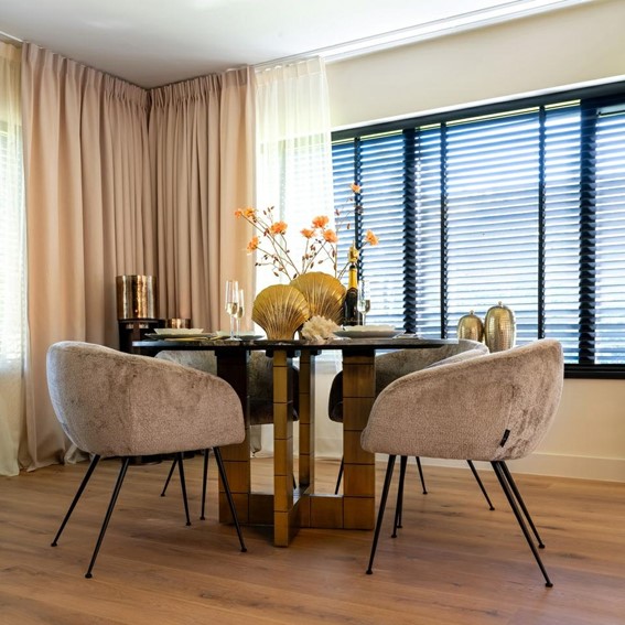 Krzesło RUBY Brązowy