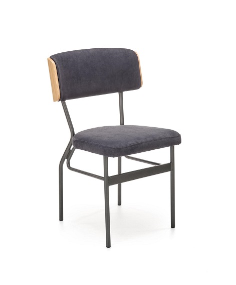 Krzesło Smart-KR 53x50x82 Naturalny/Czarny