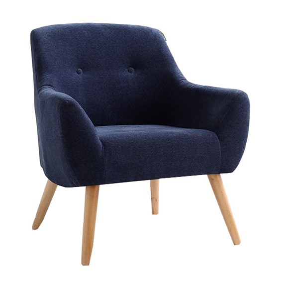 Fotel BETTY Jeżyna/Naturalny