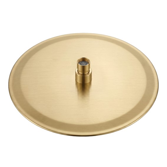 Deszczownica Okrągła JS-P014BG 25cm Złoty Szczotkowany