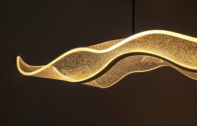 Lampa Wisząca BREATH 180 Złoty