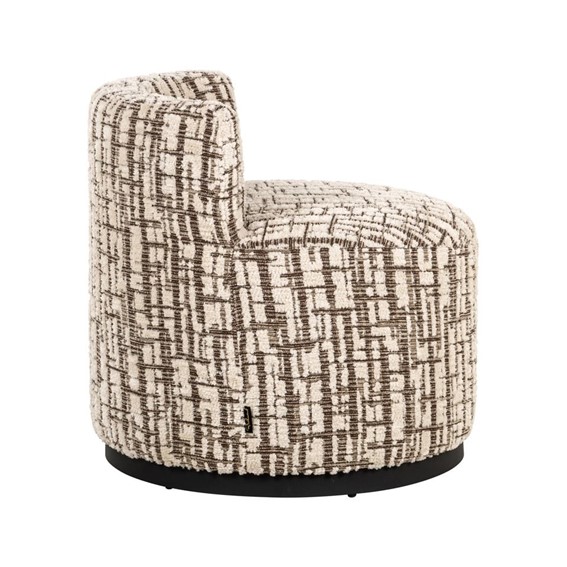 Fotel Obrotowy FRANNY Beżowy