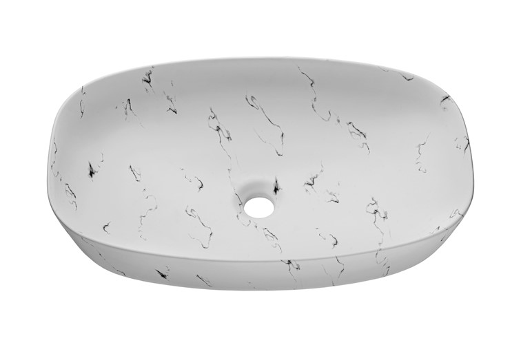 Umywalka Nablatowa MEGI-MW13 Biały