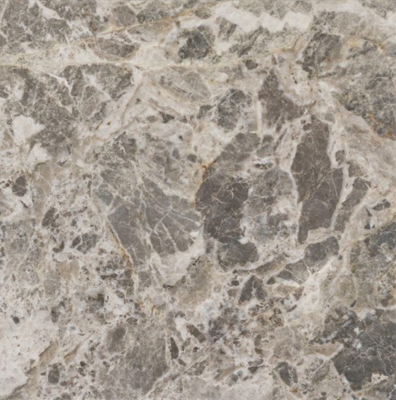 Stolik Kawowy PRUNUS fi80 Czarny/Szary Marmur