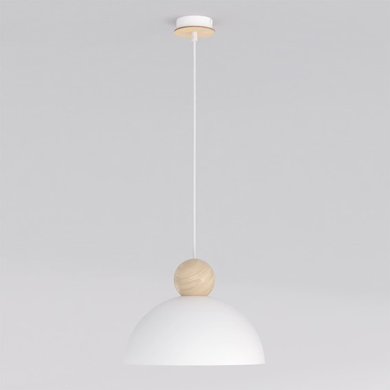 Lampa Wisząca KAKI 1M Biały