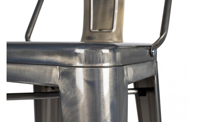 Krzesło Barowe TOWER BACK 66 Szary