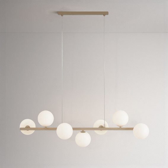 Lampa Wisząca ARDI K-5842 Biały/Beż