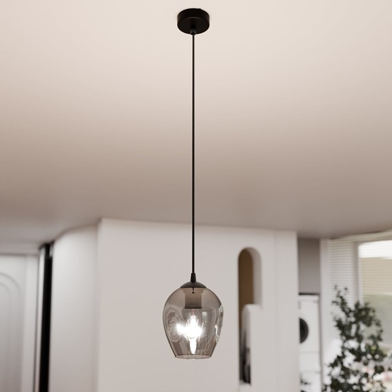 Lampa Wisząca ISTAR 1 Czarny/Grafitowy