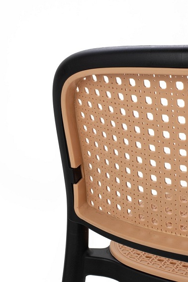 Krzesło Barowe WICKY Czarny