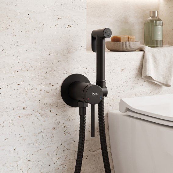 Bateria Bidetowa FOSS CLIF Czarny