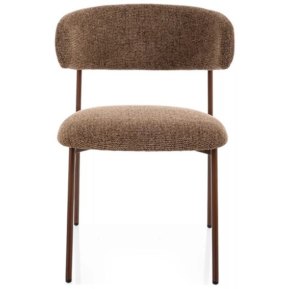 Krzesło ELTON D Cappuccino/Orzech