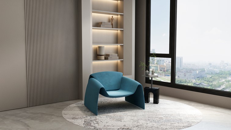 Fotel NUA N78-52 Morski