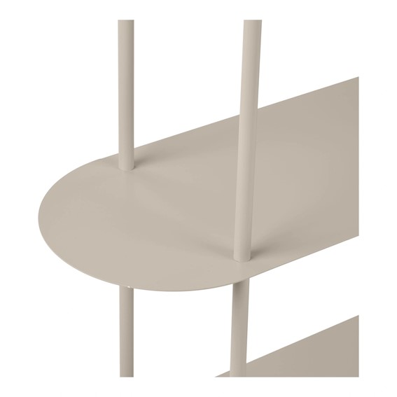 Regał RIETI 118cm Beżowy