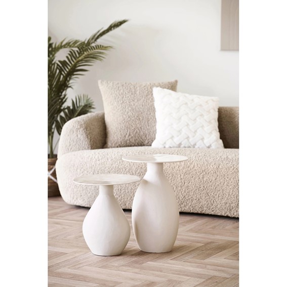 Stolik Kawowy CALAIS fi36 Ecru